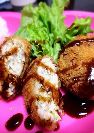 究極の節約術！w豆腐ハンバーグカツ！-レシピのメイン写真