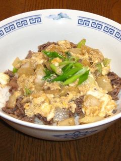牛玉子丼 (他人丼?)-レシピのメイン写真