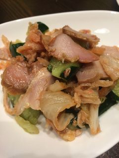 焼豚ときゅうり☆キムチの和え物-レシピのメイン写真