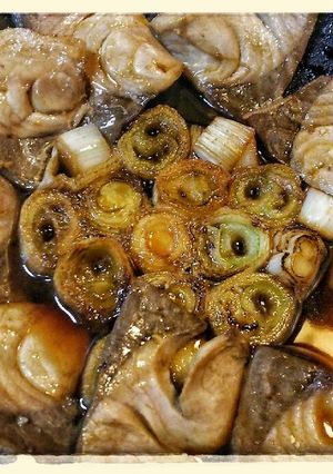 ぶりのねぎねぎすき焼(ねぎま鍋風)-レシピのメイン写真