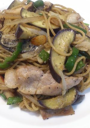 ♪具だくさん黒ごまパスタ♪-レシピのメイン写真