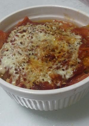 電子レンジで超簡単♪ナスとツナの重ね蒸し-レシピのメイン写真