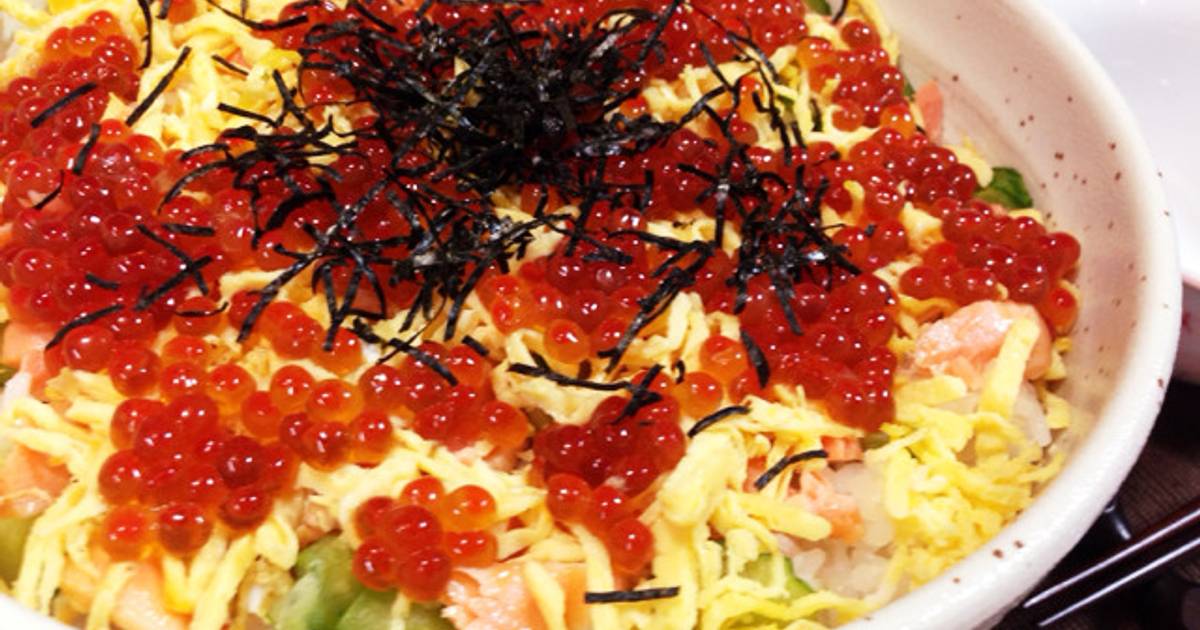 基本からアレンジまで！思わずつくりたくなる「いくら 醤油漬け ちらし寿司」のレシピ集 | クックパッド