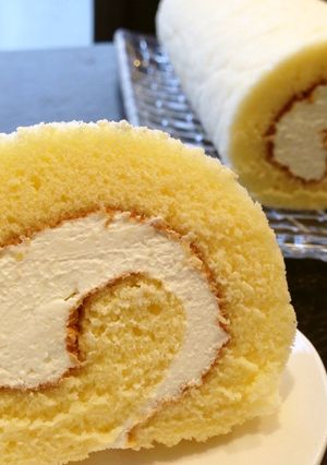 ♪ふんわり♪しっとり♪ロールケーキ♪-レシピのメイン写真