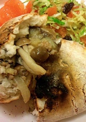 簡単！！トースターで和風カルツォーネ-レシピのメイン写真