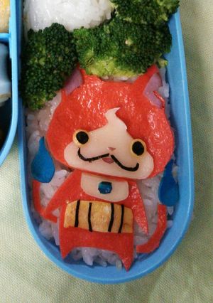 妖怪ウォッチ キャラ弁☆ジバニャン-レシピのメイン写真