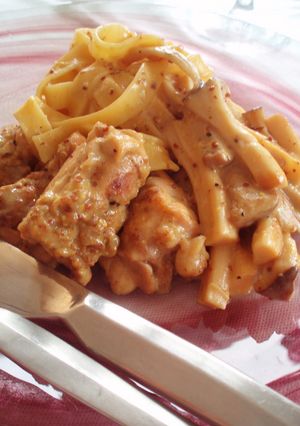 ◆◇マスタードクリームのご馳走パスタ◆◇-レシピのメイン写真