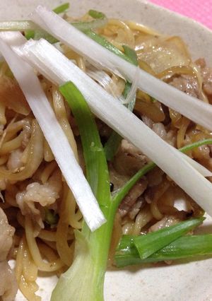さっぱりとしたポン酢DE焼きそば-レシピのメイン写真