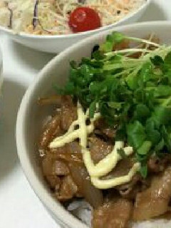 豚バラ丼-レシピのメイン写真