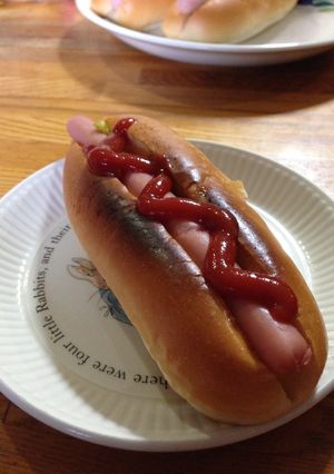 カレー味のキャベツ入りホットドッグ♡-レシピのメイン写真