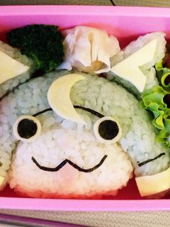 キャラ弁♡妖怪ウォッチのブシニャン簡単-レシピのメイン写真