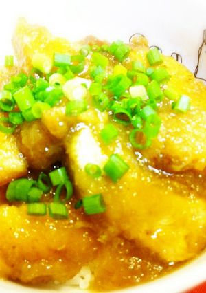 さっぱり？がっつり？おろしチキン竜田丼-レシピのメイン写真