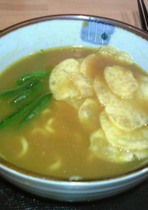 サッポロ一番　カレーラーメンのトッピング-レシピのメイン写真