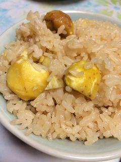 栗ごはん-レシピのメイン写真