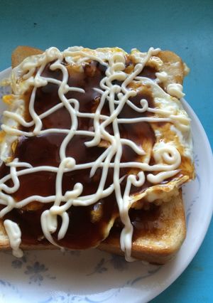 【食パン】簡単お好み風-レシピのメイン写真