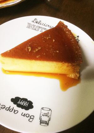 カフェ風なめらかジャンボプリン-レシピのメイン写真