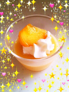 ✾✾秋の味覚デザート 柿プリン✾✾-レシピのメイン写真