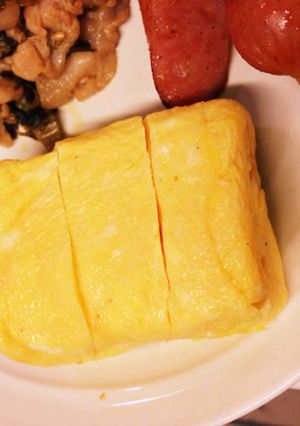 卵1個♡卵焼き★お弁当、朝食に♫-レシピのメイン写真