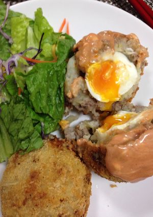 子供も大人も大喜びのポテトスコッチエッグ-レシピのメイン写真