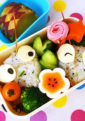 カマキリ キャラ弁-レシピのメイン写真