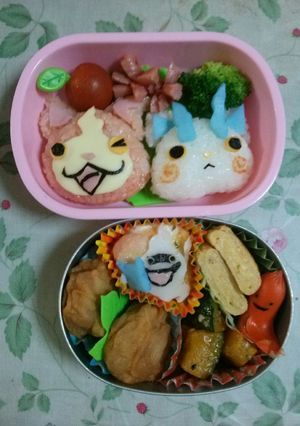 妖怪ウォッチ☆ジバニャン&コマさん-レシピのメイン写真