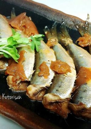 ✽骨までおいしく✨鰯の簡単やわらか梅煮-レシピのメイン写真