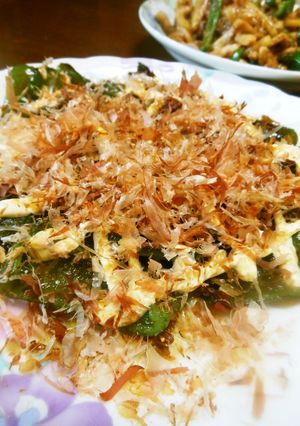 ♡お好み焼き風ピーマン&えのき焼き♡-レシピのメイン写真