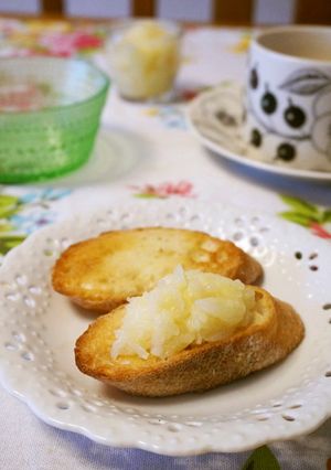 レンジ簡単☆低糖りんごバタージャム-レシピのメイン写真