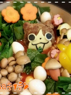 デコ鍋☆ジバニャン鍋-レシピのメイン写真