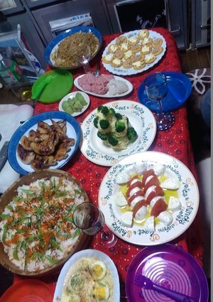 おうちクリスマスパーティ-レシピのメイン写真