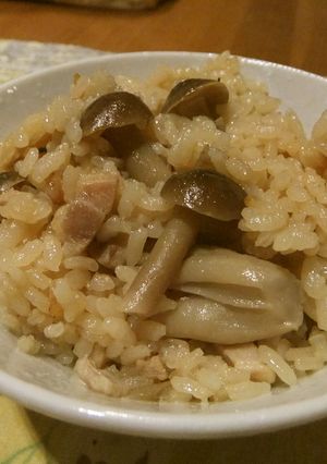 松山あげ入り炊き込みごはん-レシピのメイン写真