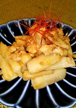 蓮根 甘辛 味噌炒め⭐合わせ調味料で簡単-レシピのメイン写真
