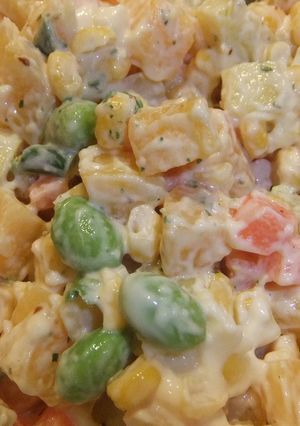 人参芋と紅あづまのマヨ和えサラダ-レシピのメイン写真