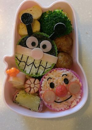 簡単*お弁当*アンパンマン*キャラ弁-レシピのメイン写真