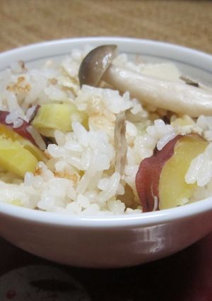秋の味覚たっぷり!!白だしで秋味ごはん♪-レシピのメイン写真