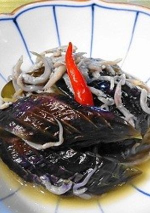 茄子とじゃこのサッと煮-レシピのメイン写真