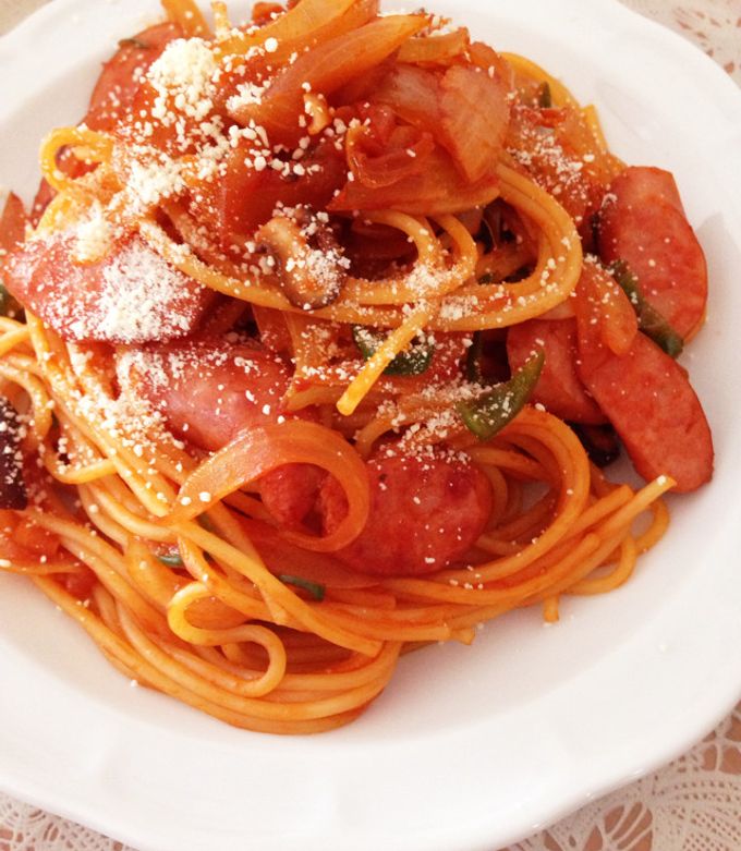 みんな大好き♡我が家のナポリタン by あやぴよこ 【クックパッド