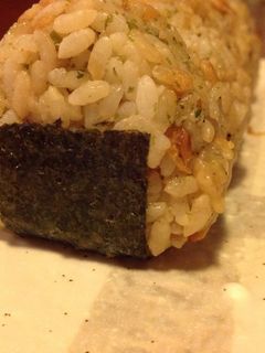 桜海老&てんかすのおにぎり-レシピのメイン写真
