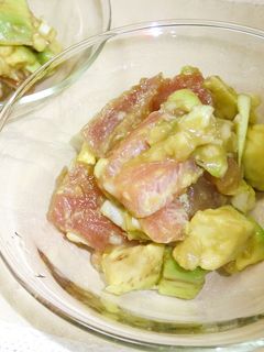 簡単♪美味しい♪まぐろとアボカドのサラダ-レシピのメイン写真