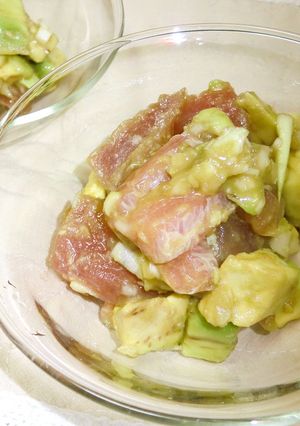 簡単♪美味しい♪まぐろとアボカドのサラダ-レシピのメイン写真