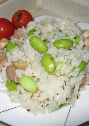 枝豆チキンピラフ-レシピのメイン写真