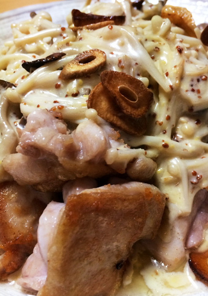 【簡単】鶏もも肉のクリームソース-レシピのメイン写真
