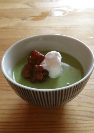 抹茶のパンナコッタ-レシピのメイン写真