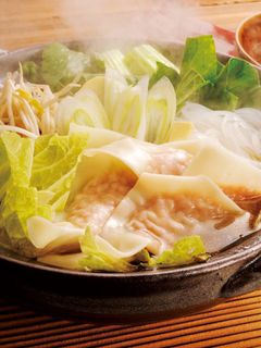 中華風ワンタン鍋-レシピのメイン写真