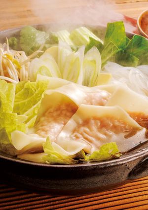 中華風ワンタン鍋-レシピのメイン写真