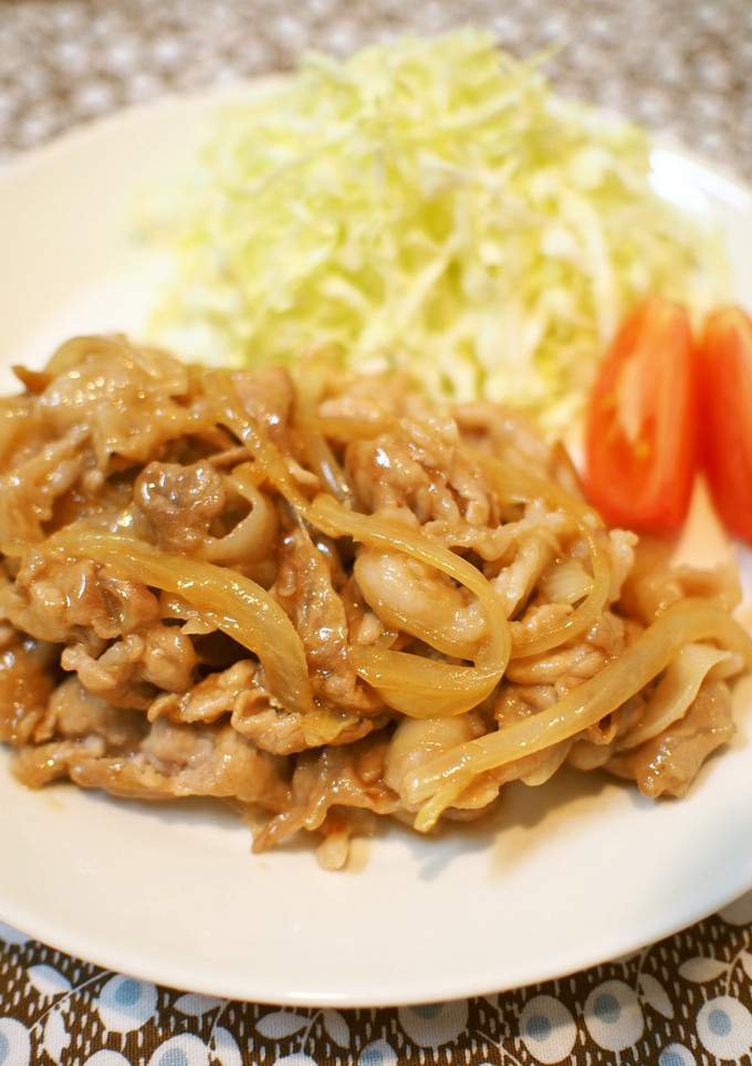 ＊簡単！豚こま肉のしょうが焼き＊-レシピのメイン写真