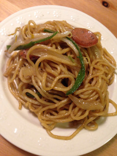 バジルソーセージのソース焼きそば-レシピのメイン写真