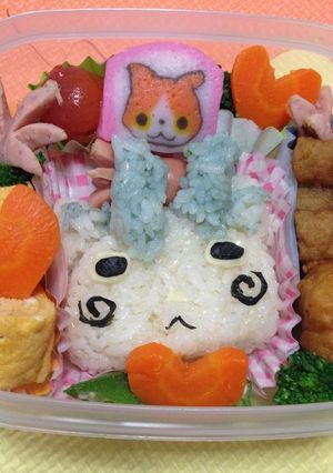 キャラ弁？！コマさんおにぎり弁当-レシピのメイン写真