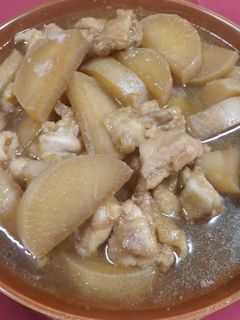 胸肉でもしっとりな大根の煮物♡-レシピのメイン写真