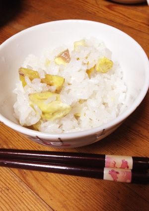 秋はやっぱり 栗ご飯-レシピのメイン写真